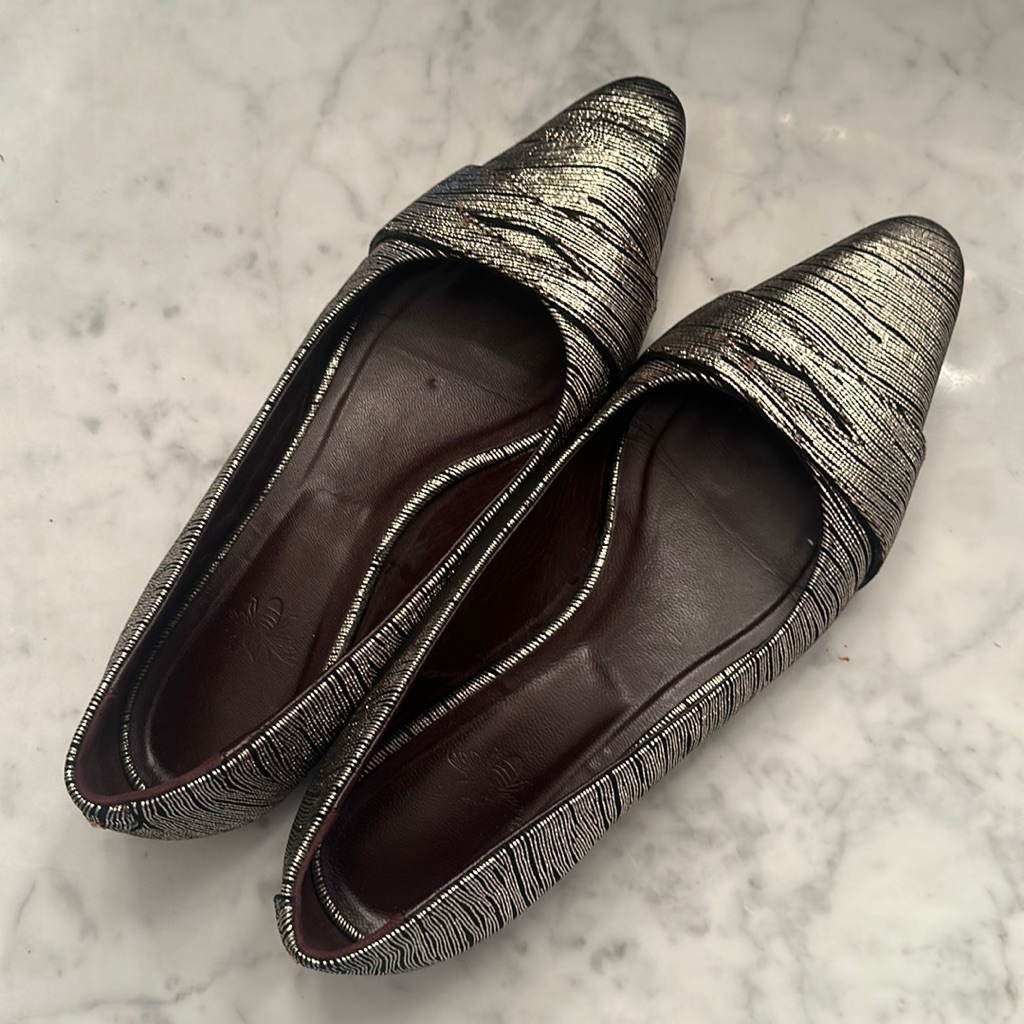 Metallic Flats, Good Condition- Great Deal!